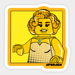 Marilyn Monlego Sticker